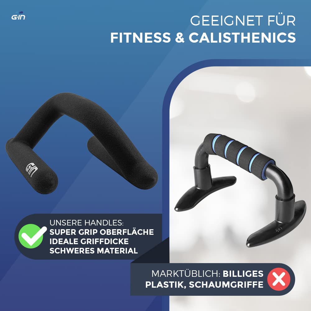 Liegestützgriffe Für Zuhause - 2-tägiges Set Für Effektives Training