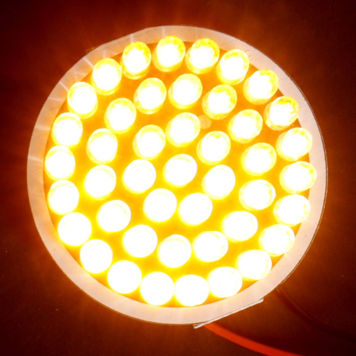 Motorcycle 2" Bullet Style 1156 LED Inserts Turn Signal Light And Smoke Lens For Harley Sportster Softail Touring Dyna