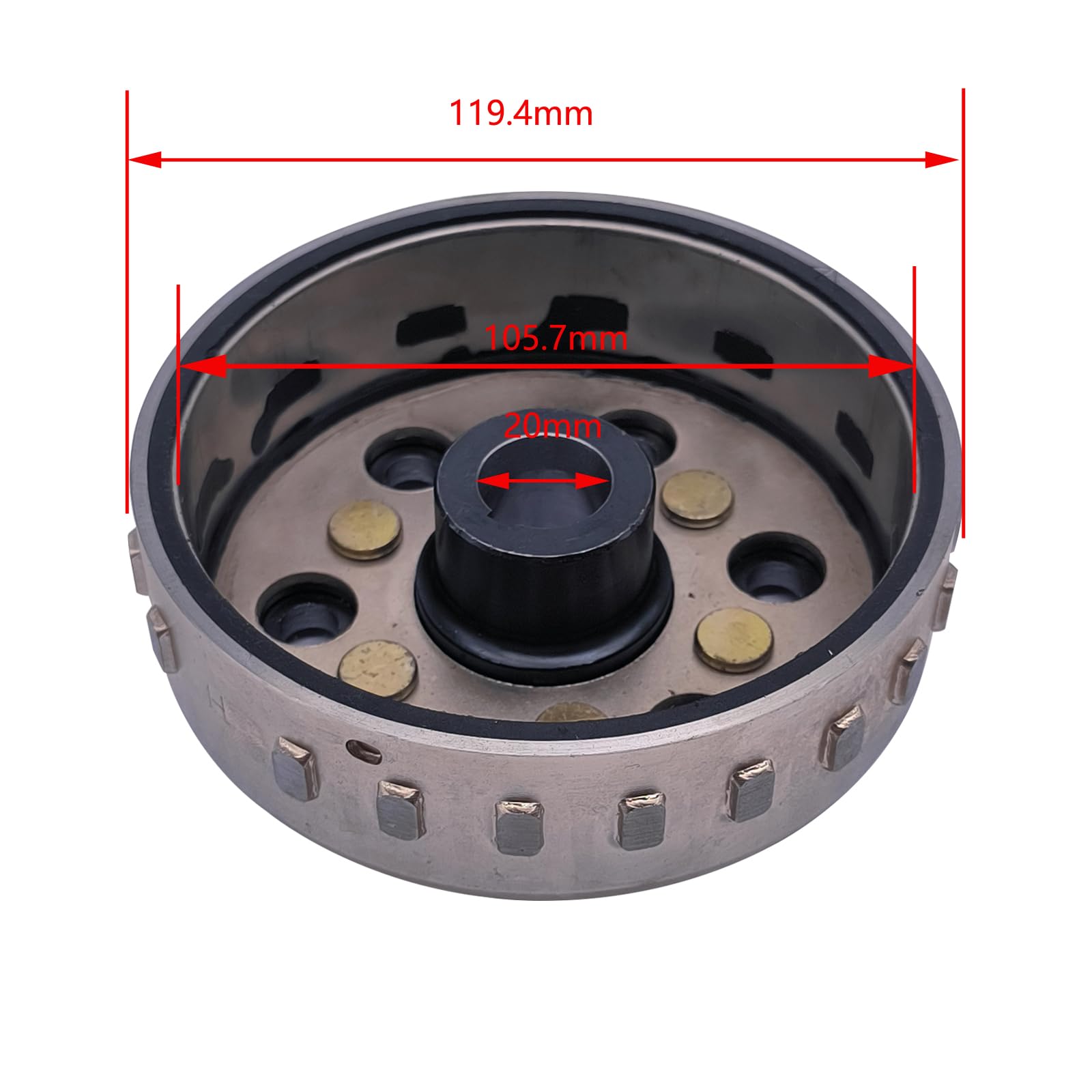 Wirnik generatora magneto o dużej mocy dla Linhai 300 T3b LH 300D LH300 klasyczny Demon Muddy dla Goon Carry 24002A