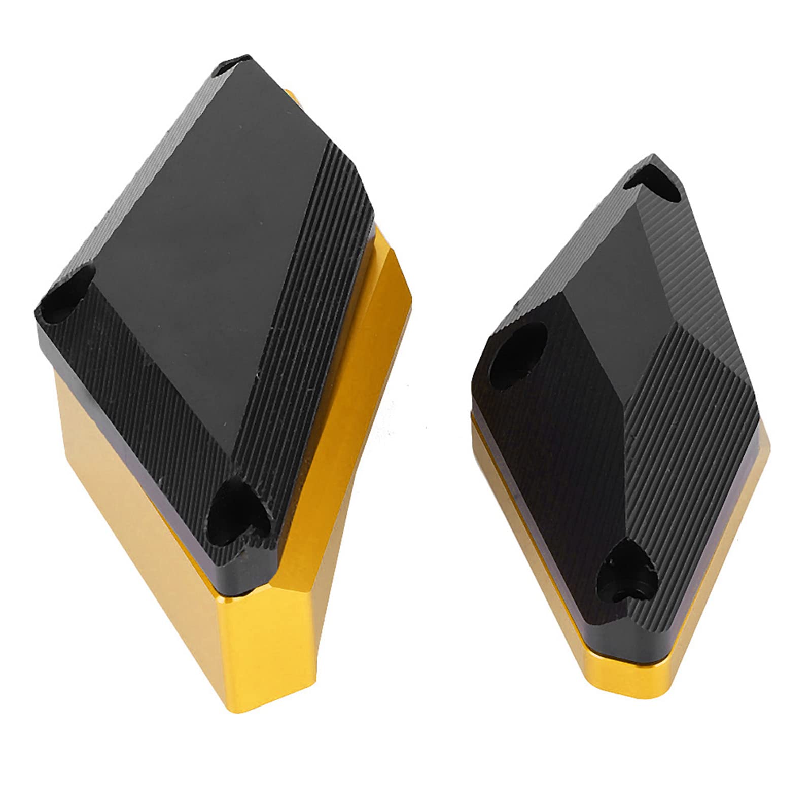 Motorrad Motor Crash Guard Slider Premium Aluminiumlegierung Anti Kollision Rahmen Schutzhülle für FZS600 XJ6 FZ6 Schwarz Rot Gold (Gold)