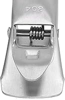 Vista 9 de Clip antiquemaduras, agarrador de sartén de acero inoxidable, soporte de abrazadera de plato para mover placa caliente, olla instantánea, microondas