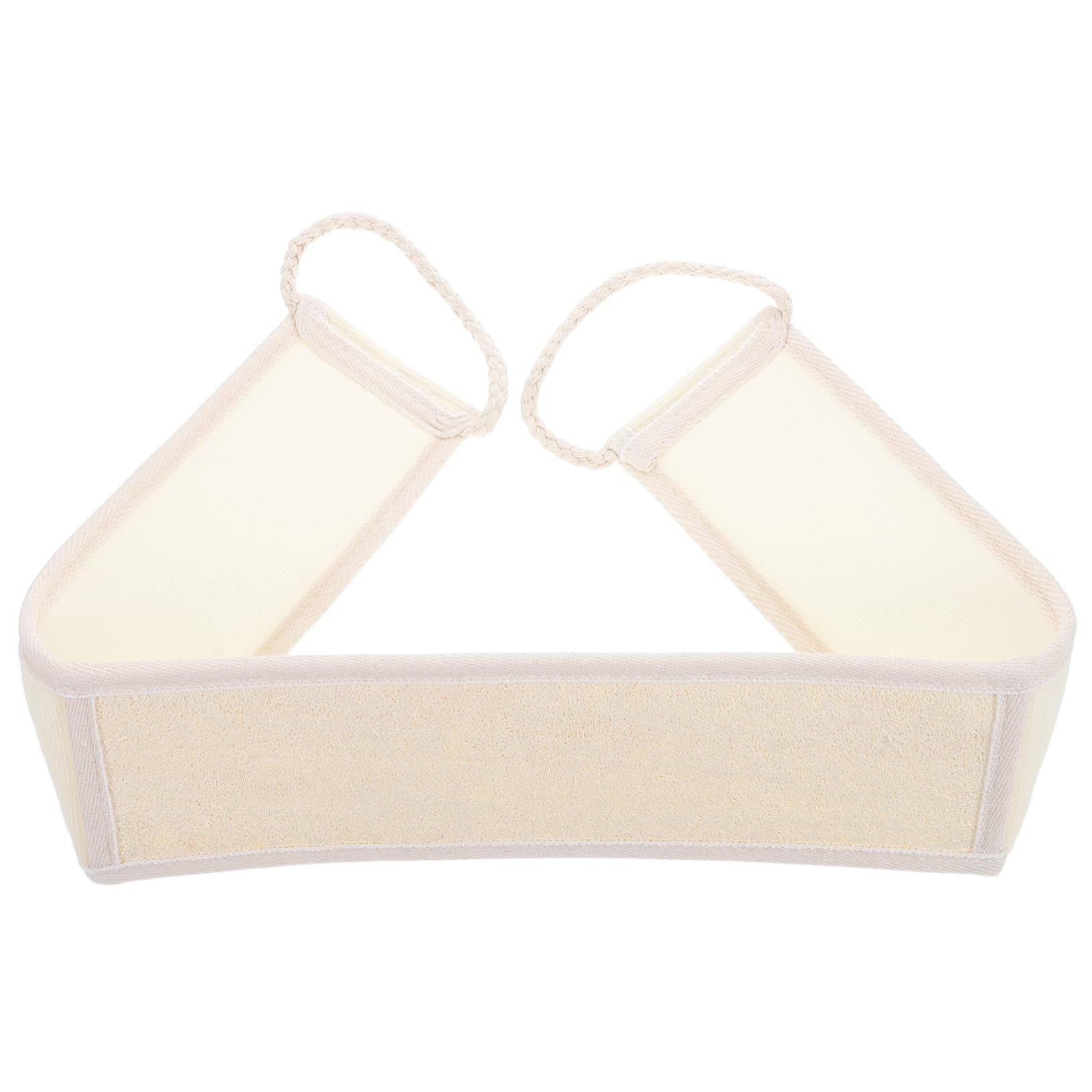 Healeved Loofah Back Scrubber Natural Exfoliating Bath Towel Long Strip Design for Deep Cleansing Easy Access to Hard to Reach Areas Durable Loofah Material for Dead Skin Removal