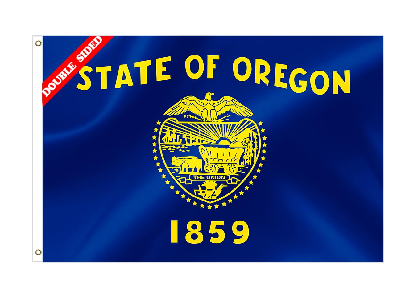 Yicmirtu Oregon State Flag 5x8FT Double Sided Fade Resistant