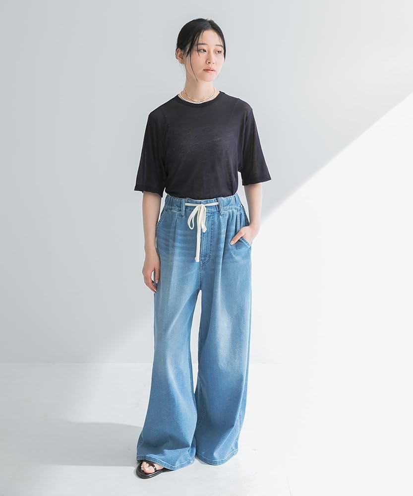 Amazon | [アーバンリサーチ] ジーンズ 『3サイズ展開』綿麻デニム