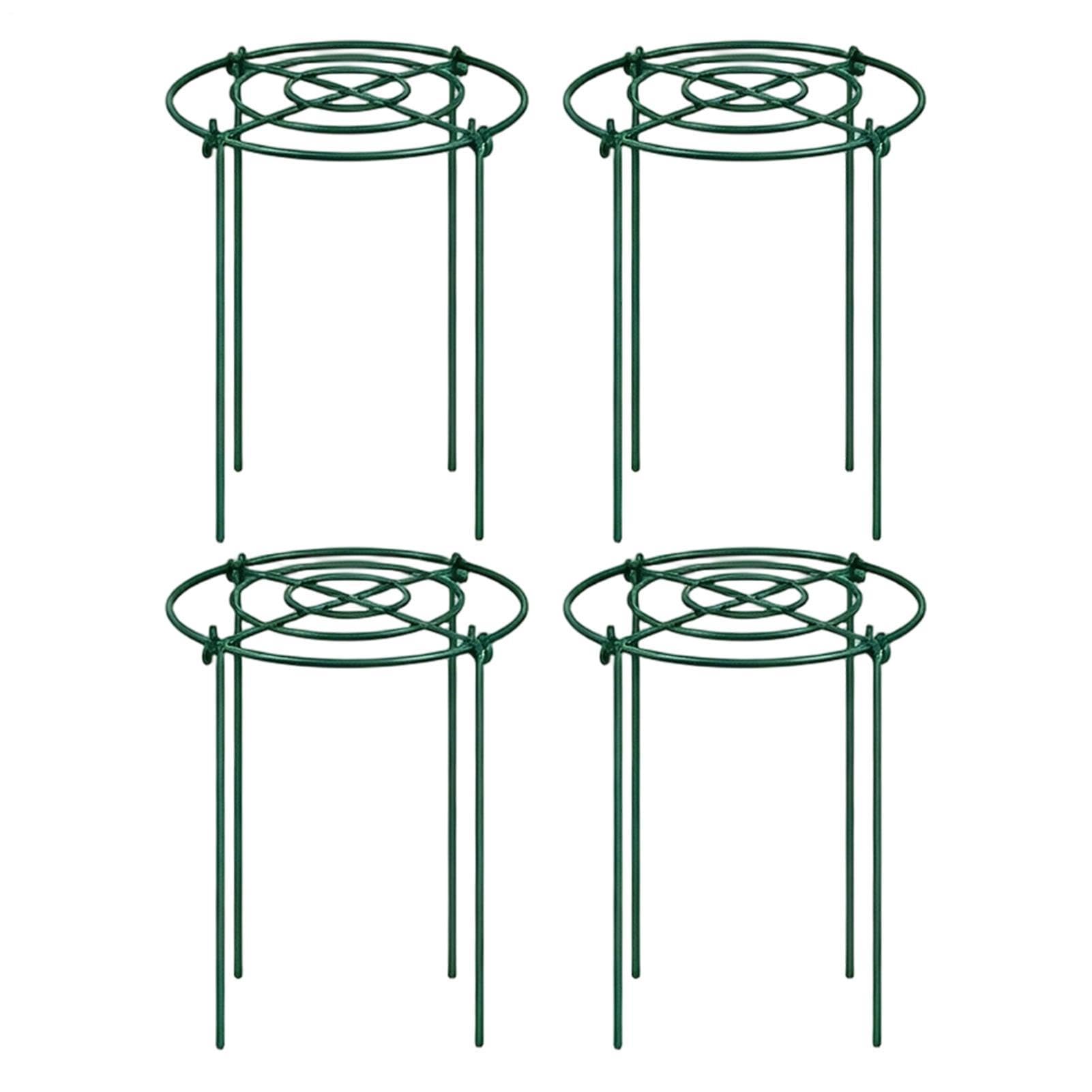 Cages et supports de pivoine anti-affaissement : tuteur métallique pour fleurs et hortensias