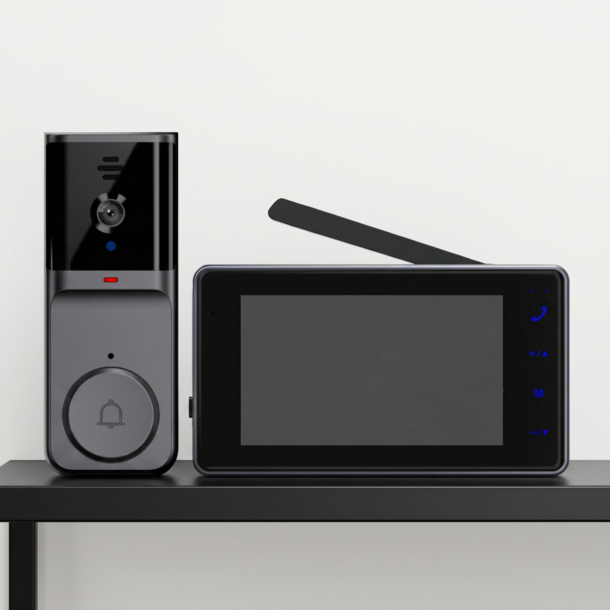 Sonnette vidéo sans Fil avec Capture Automatique et Batterie