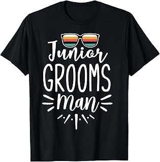 Junior Groomsman Bachelor Party Wedding Party T-Shirt
