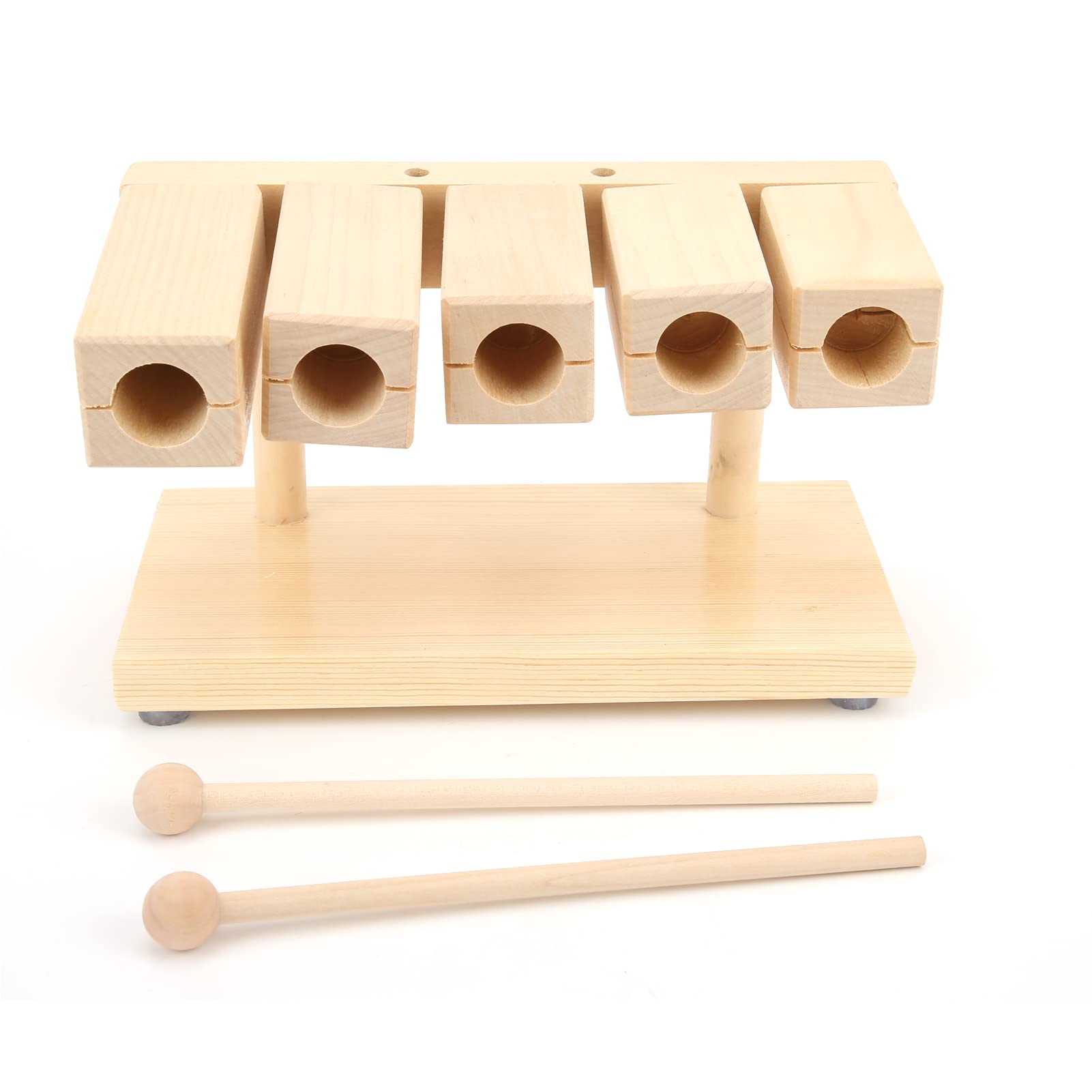 Music Education Tools Wooden Rhythm Block Set - Classroom Chime ...