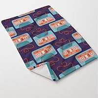Vista 7 de Retro Cassette Tape for You Purple Decor Silky Flannel Fleece Blanket Throw Soft Cozy Soft Throw Blankets for Women Blanket Lap Lightweight Bedroom
