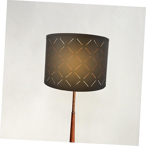 Miniatura 3 de BESTOYARD Lámpara de escritorio, pantalla para lámparas de pie, lámpara negra, pantalla de tela, pantalla universal, pantalla floral, cambiador,