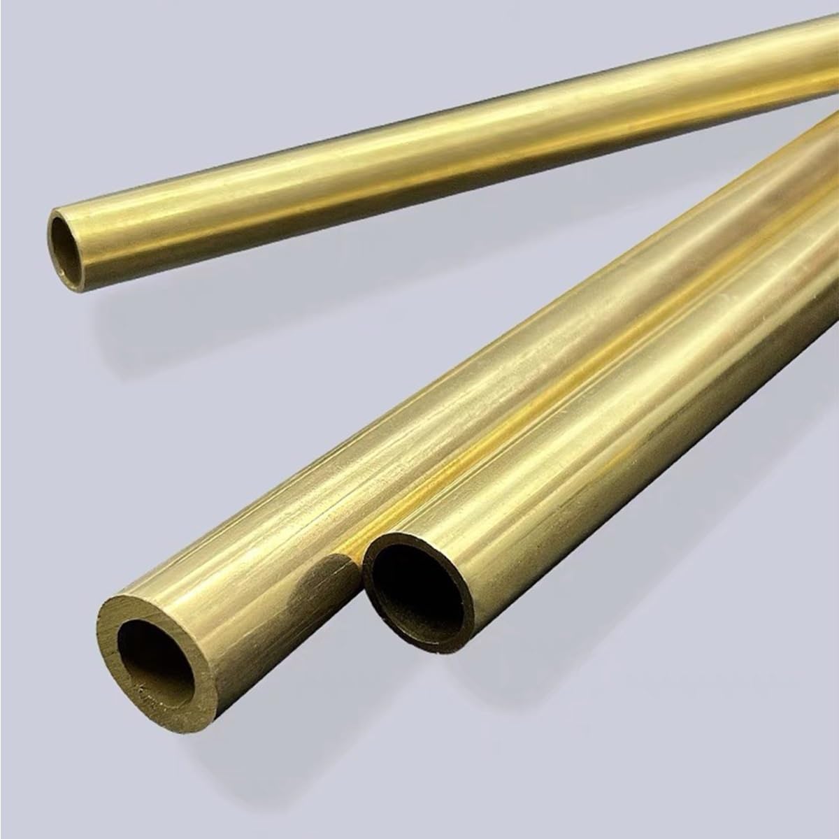 Tube rond en laiton, longueur 500 mm, diamètre extérieur 40 mm, épaisseur de paroi 1 à 3 mm, tubes creux métalliques, tubes droits de précision sans soudure(40 * 1mm)