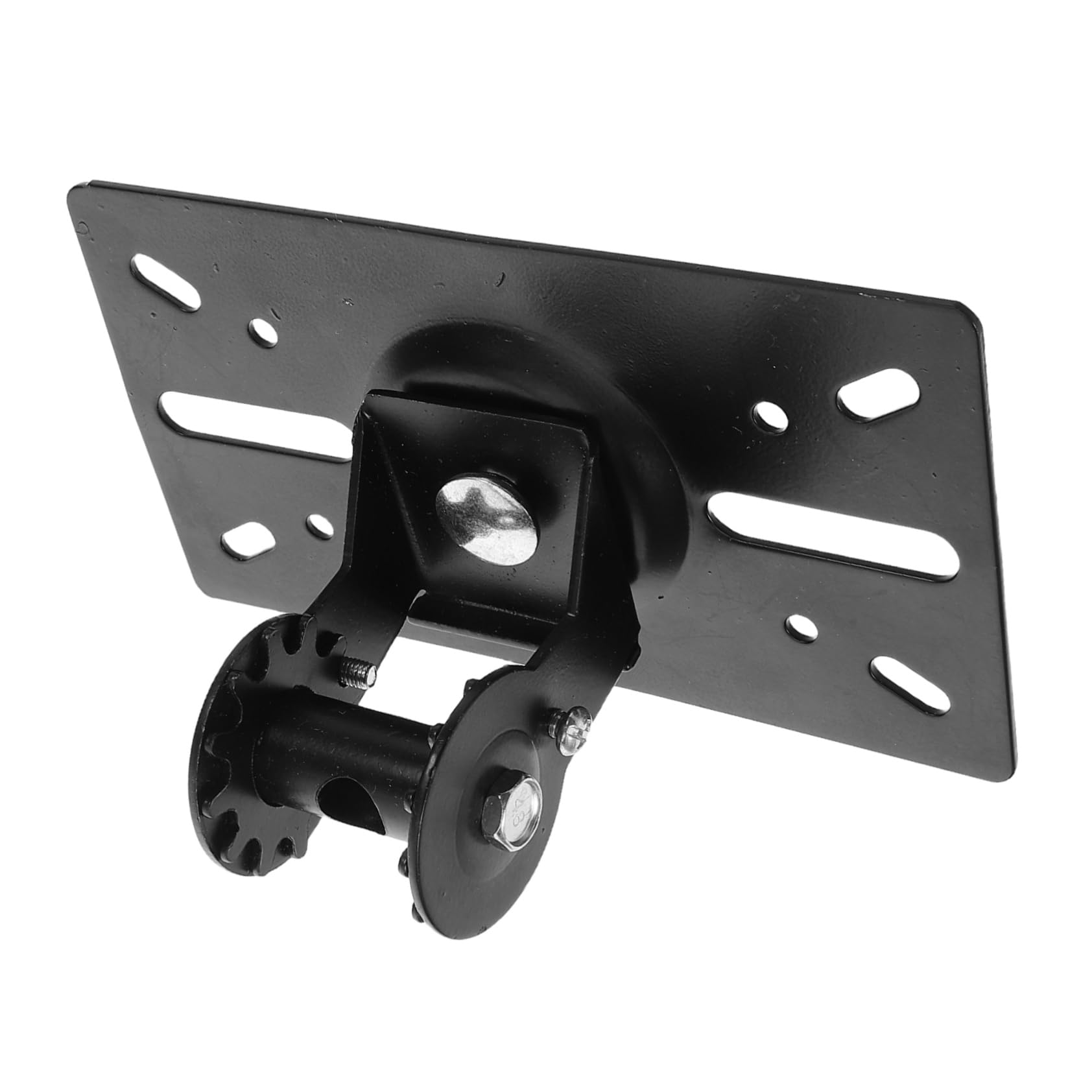 KALLORY Wall Mount Speaker Bracket Heavy Duty Audio Speaker Holder with Screw Rod Bottom Plate for Secure and Stable Mounting Compatible with Various Theater Speakers