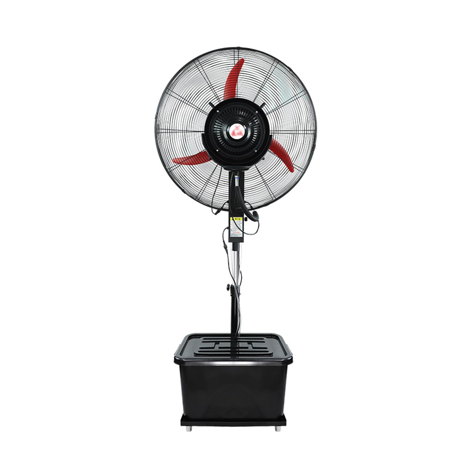 asdchZen 42L Portable Evaporative Cooler Fan, 3-Speed Cooling Tower For Outdoor, Garage, Warehouse, Workshop,One Color-65cm/25.6in