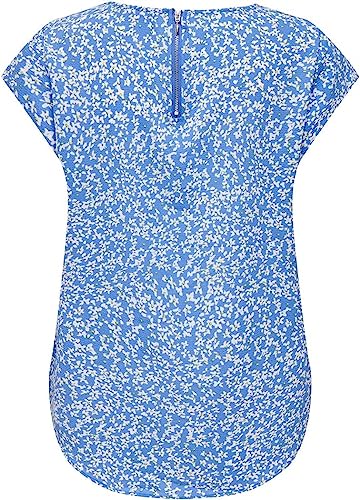 ONLY Damen Onlvic S/S AOP Top Noos Ptm, Marina/AOP:Happy Ditsy, 38