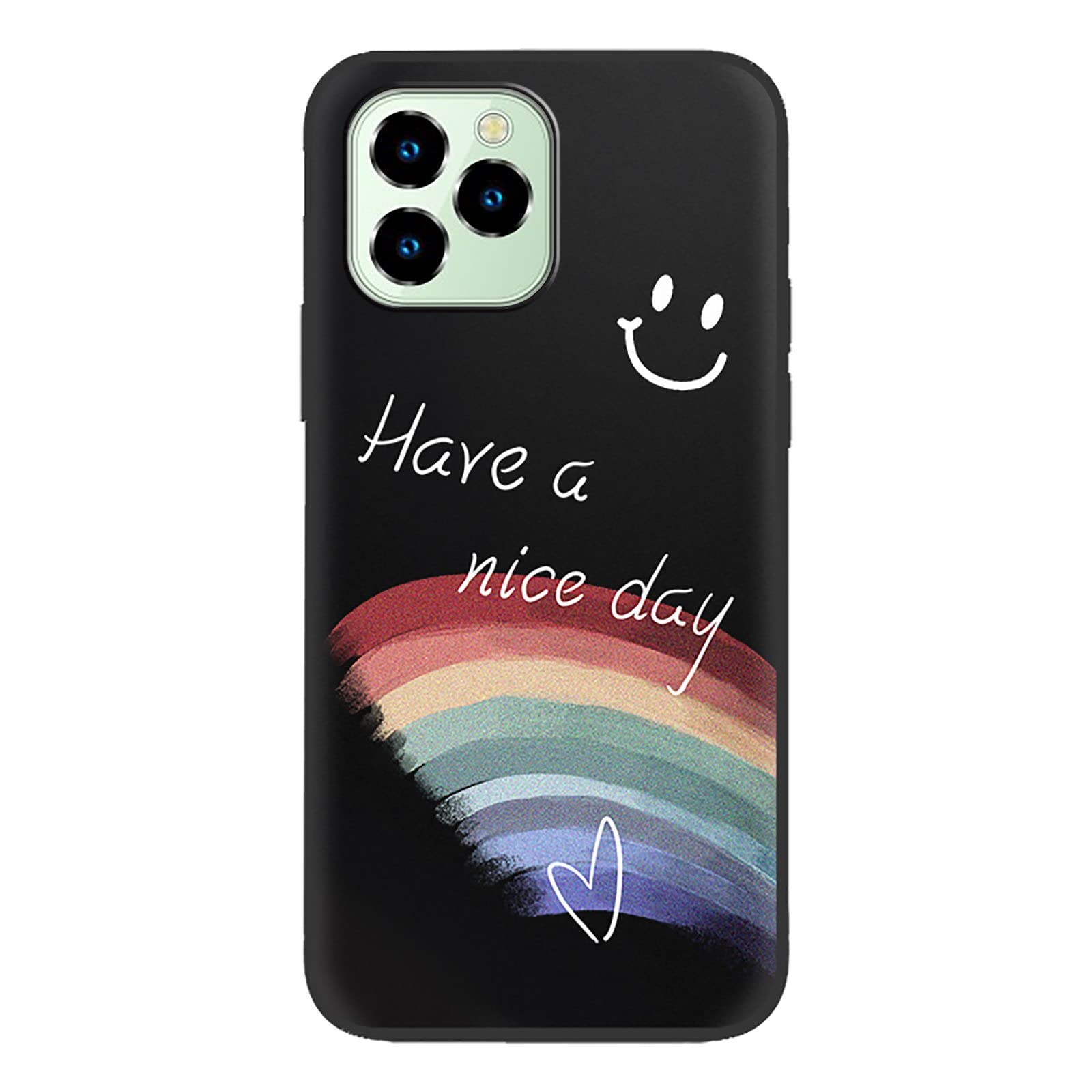 per Oukitel C21 PRO Custodia, Nero Ultrasottile Silicone Case TPU Shell