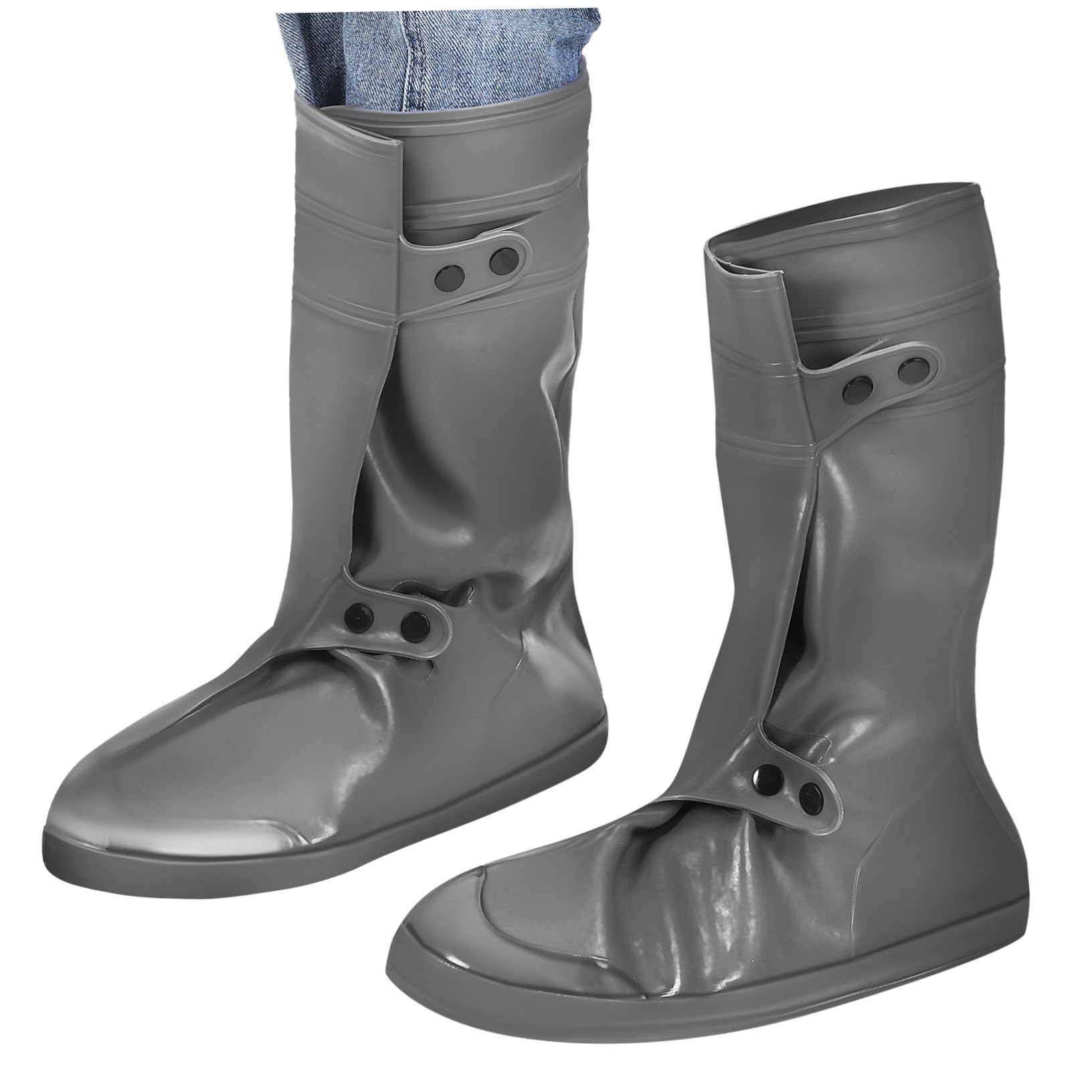Copriscarpe Impermeabili Riutilizzabili Xl Protezione Antipioggia Spessa e Antiscivolo per Escursionismo e Ciclismo Copertura Resistente per Scarpe da Viaggio e Lavoro Outdoor