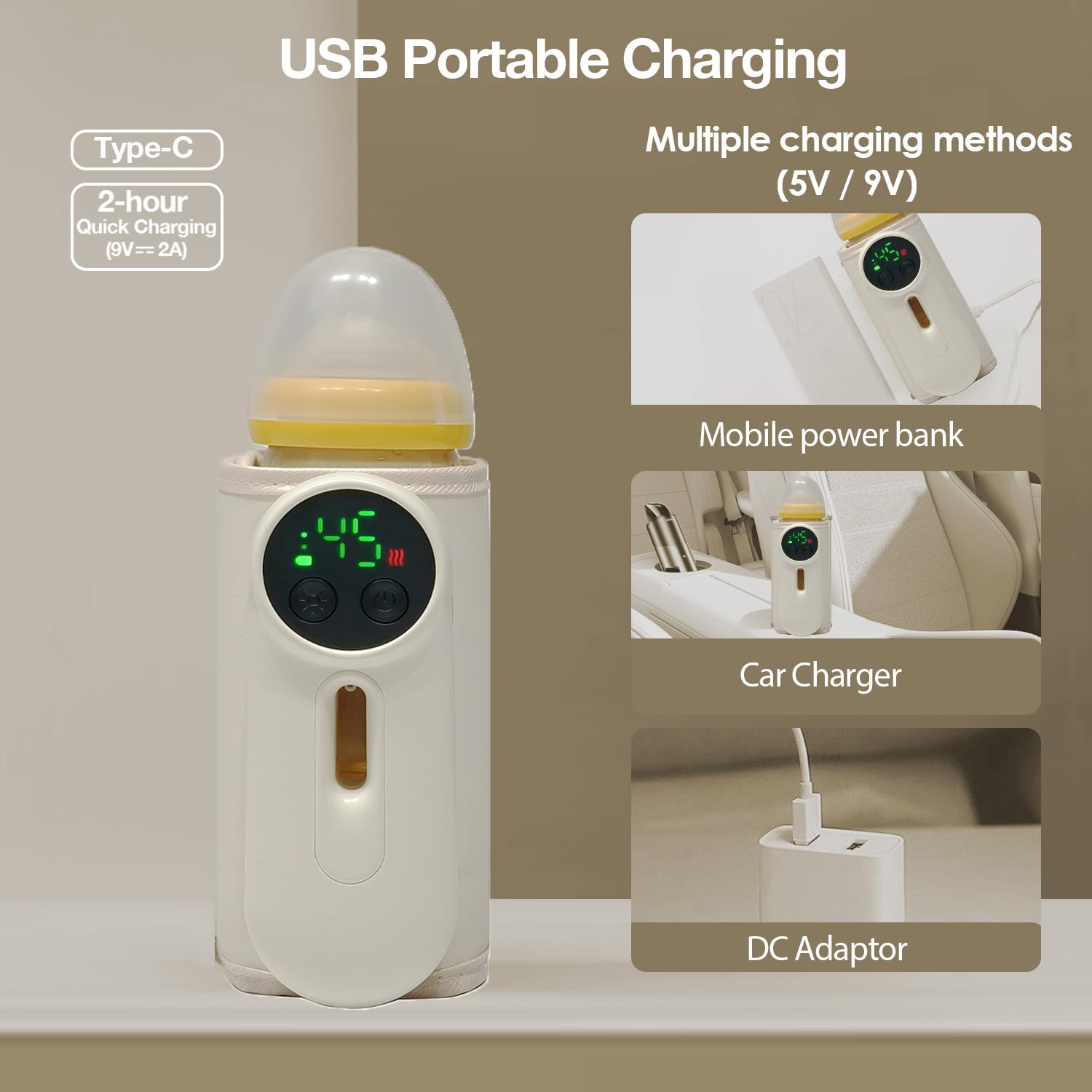 USB Flessenwarmer - Voertuigen - Eten & Drinken - Flessenwarmers