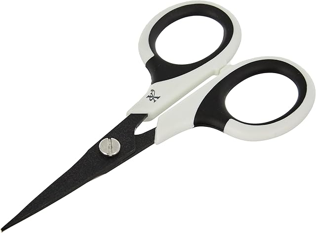 Docrafts 4.5-Inch Micro Craft Scissors Soft Grip and Non-Stick