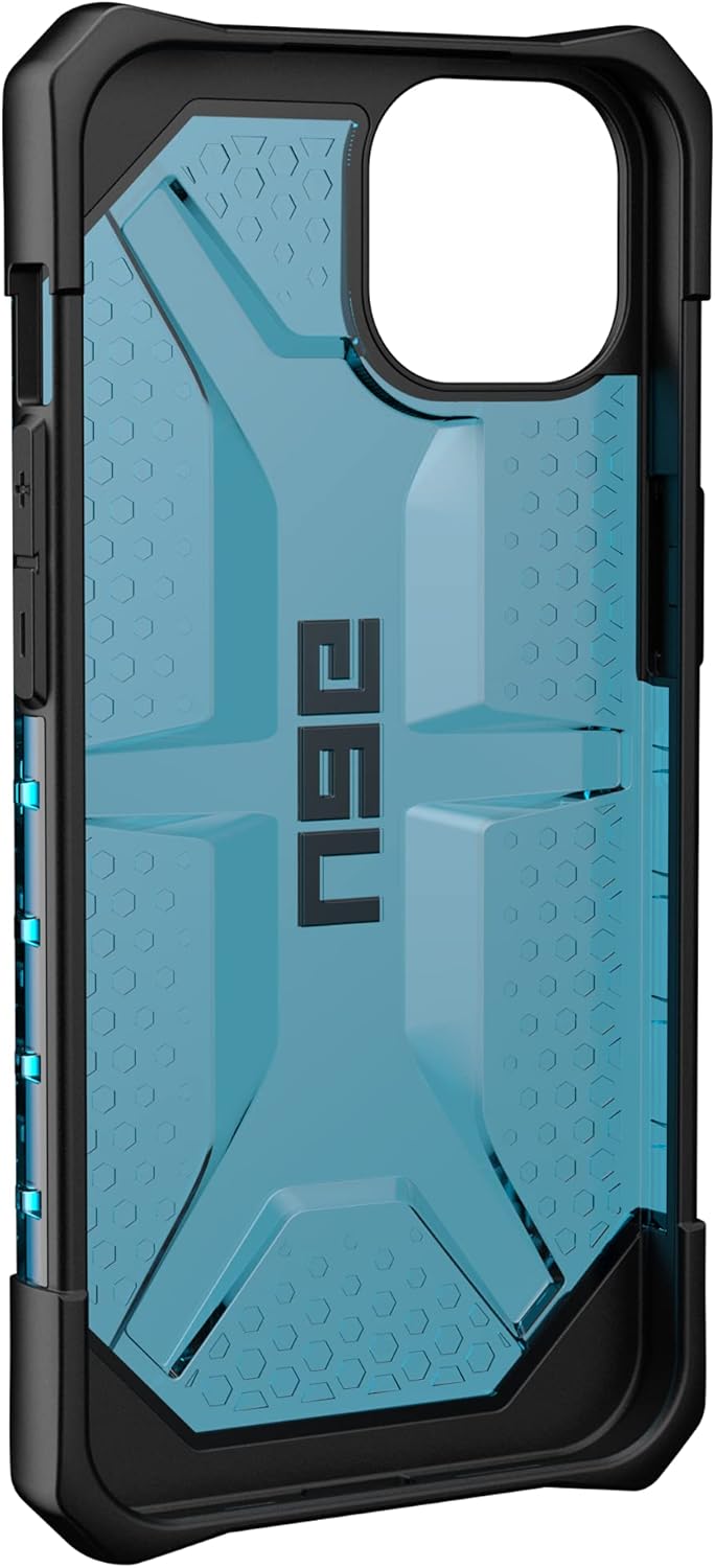 URBAN ARMOR GEAR UAG Designed for iPhone 13 Case Blue Mallard Rugged Lightweight Slim Shockproof Transparent Plasma Protective Cover, [6.1 inch Screen]