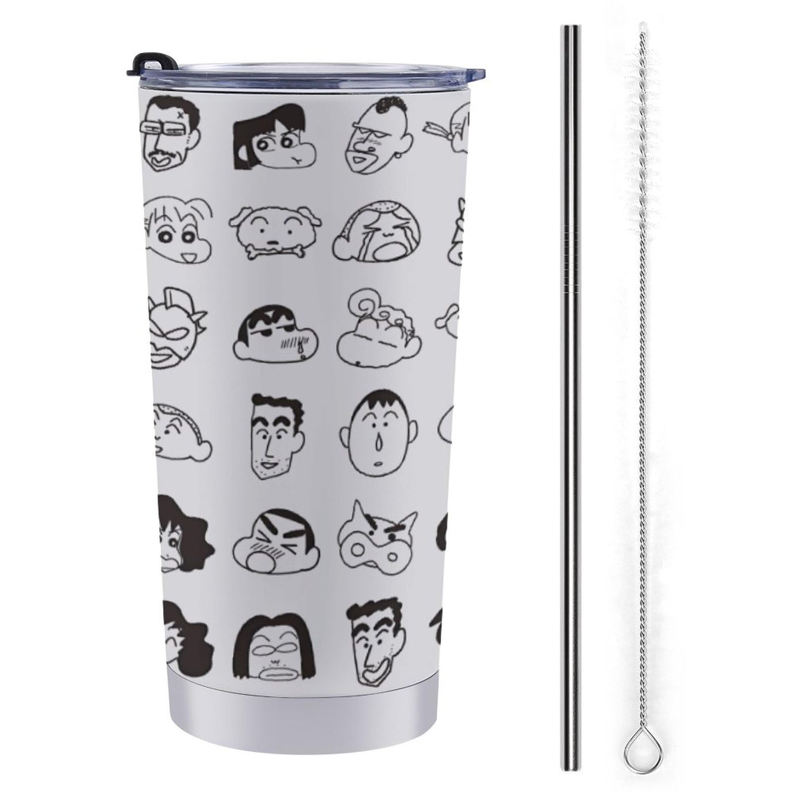 クレヨンしんちゃん カラビナステンレスカップ キャンプ 野原家 マグカップ クレヨンしんちゃん カラビナステンレスカップ キャンプ 野原家