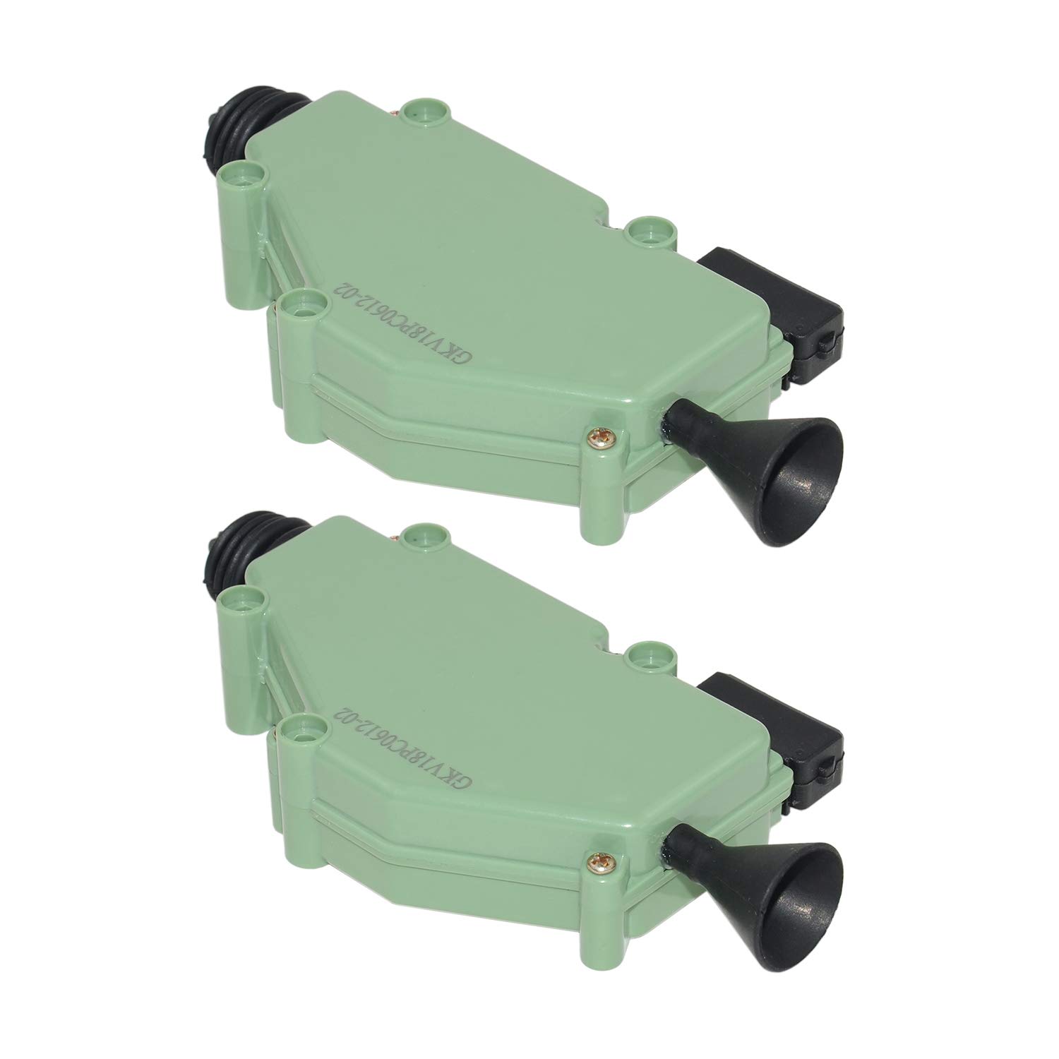 2× Stellmotor mit Zentralverriegelung ZV 4-Polig 7D0959781A Kompatibel mit T4 701959781 7D0959781A 701959783A 255959781 701959781A 255959783A Stellelement Zentralverriegelung