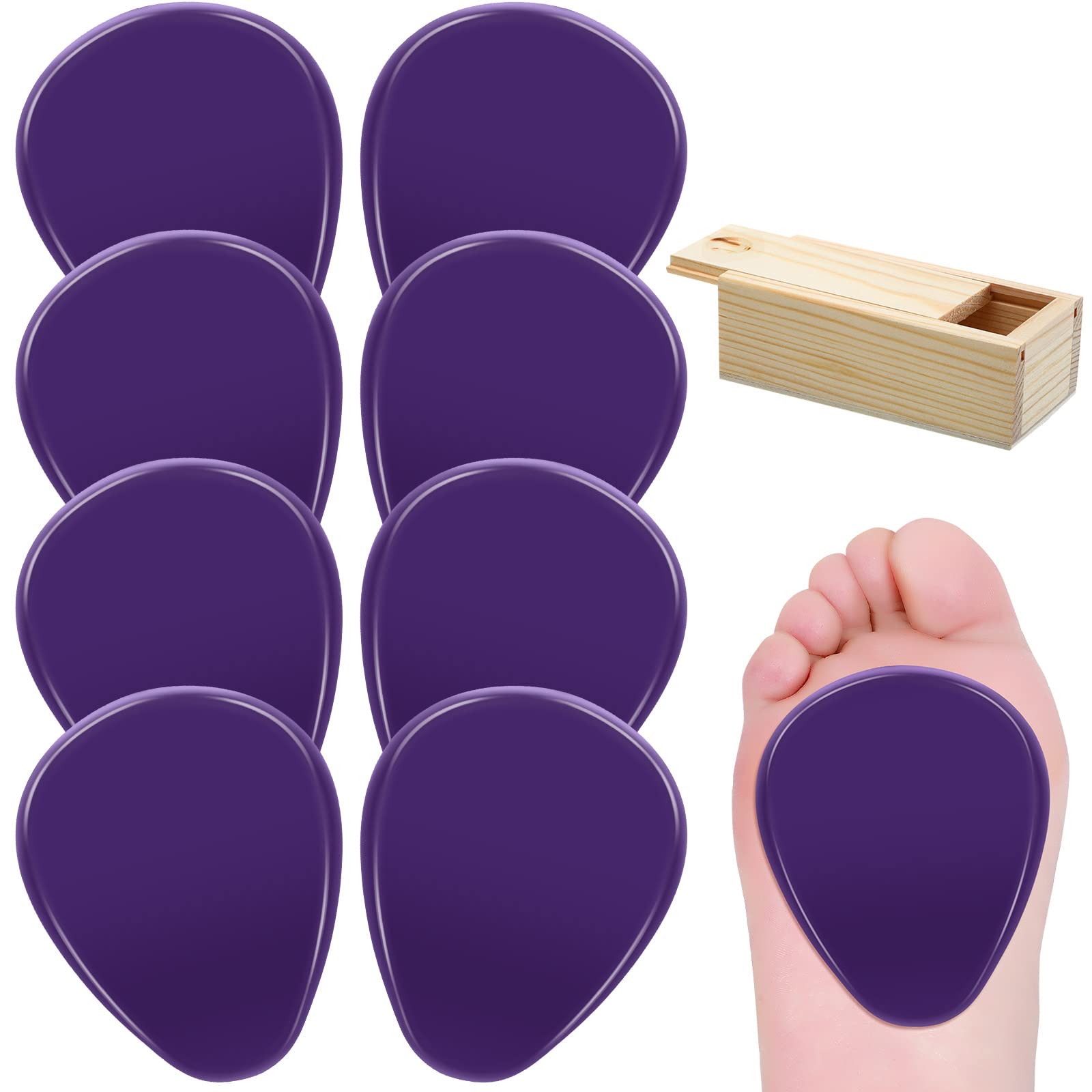 Mepase 8-Piece Gel Metatarsal Cushions