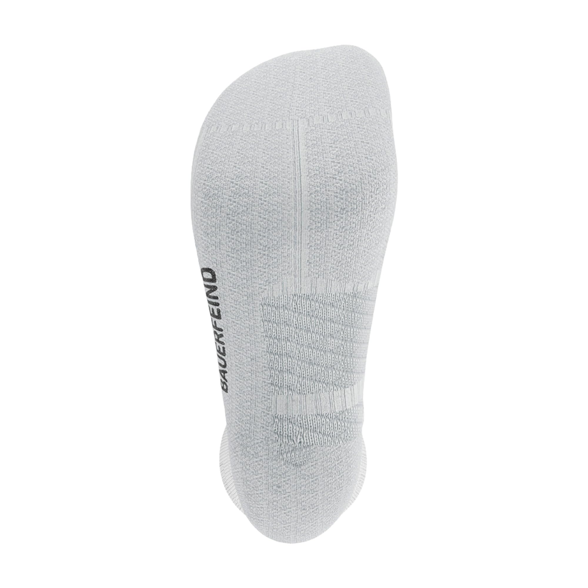 BAUERFEIND Calzini da corsa "Run Performance Compression Socks 2.0", 1 paio di calzini sportivi con compressione e pois 3D, calze da corsa, bianco/S, 39-42