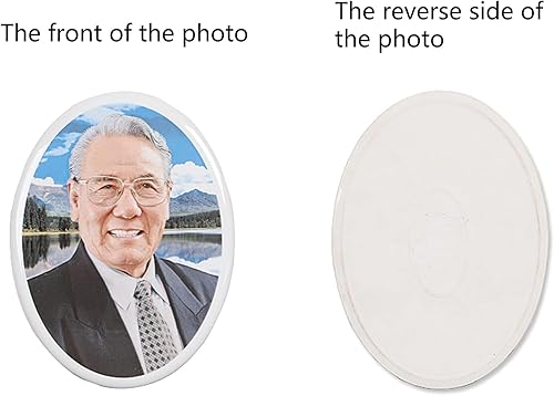 Miniatura 4 de CHUNCIN - Ceramic Memorial Photo Ceramic Picture for Headstone Custom Ceramic Memorial Photo Tile Special Memorial Picture Decoration(3.5" X 4.7")