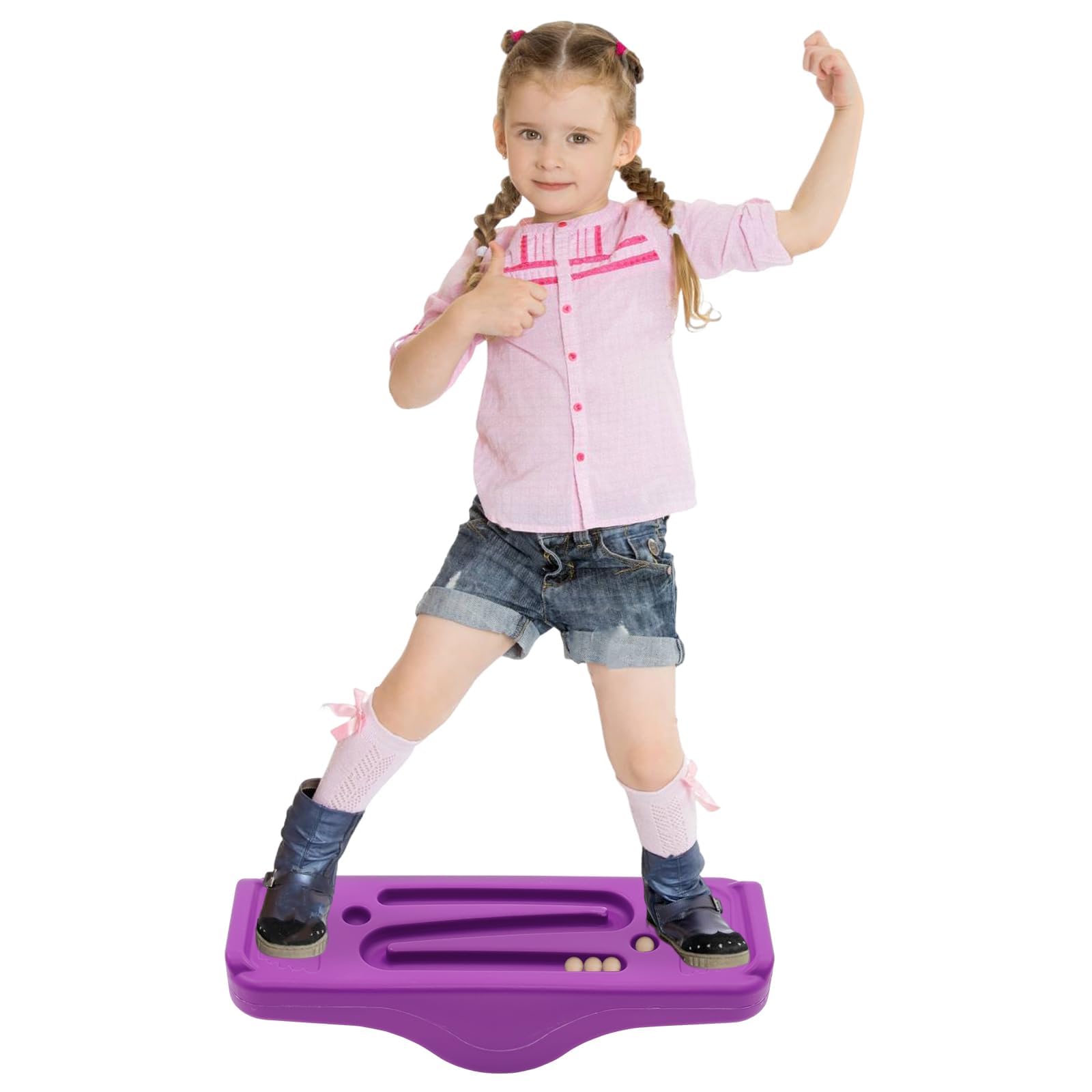 Tabla Curva Montessori niños，Tabla de Equilibrio Montessori Niños Balance Board Bebe Juguetes