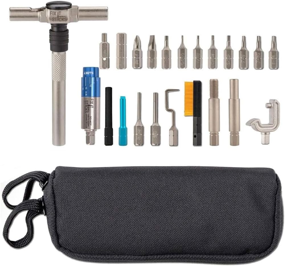 Fix It Sticks Field Toolkit Compatible with Glock| Compact Pistol Maintenance Kit w/Torque Driver, Punches & Specialty Tools