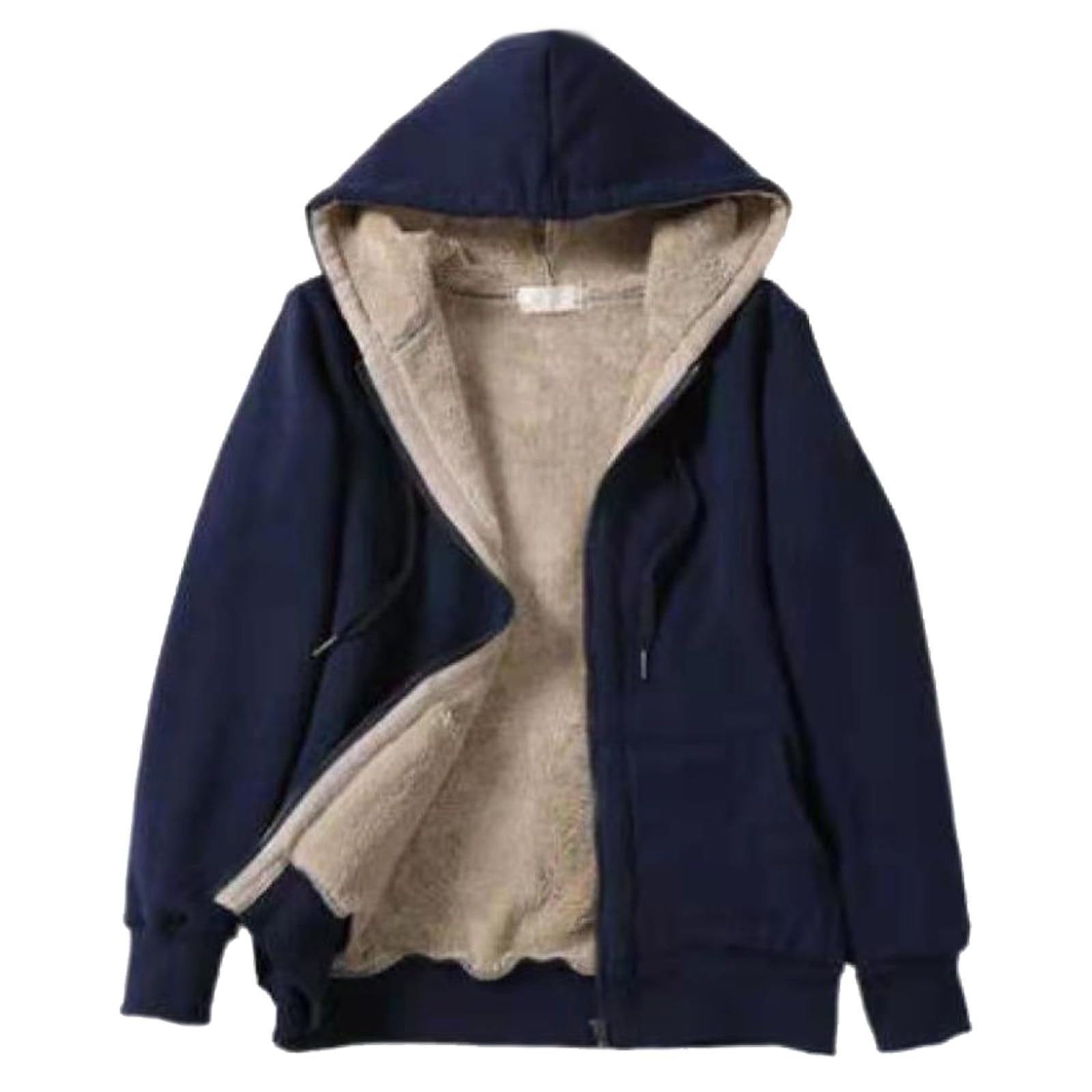 Veste Femme Imprimé Ethnique Avec Capuche | Mi-longueur, Fermeture éclair | Style Décontracté | Matière Polyester - 6