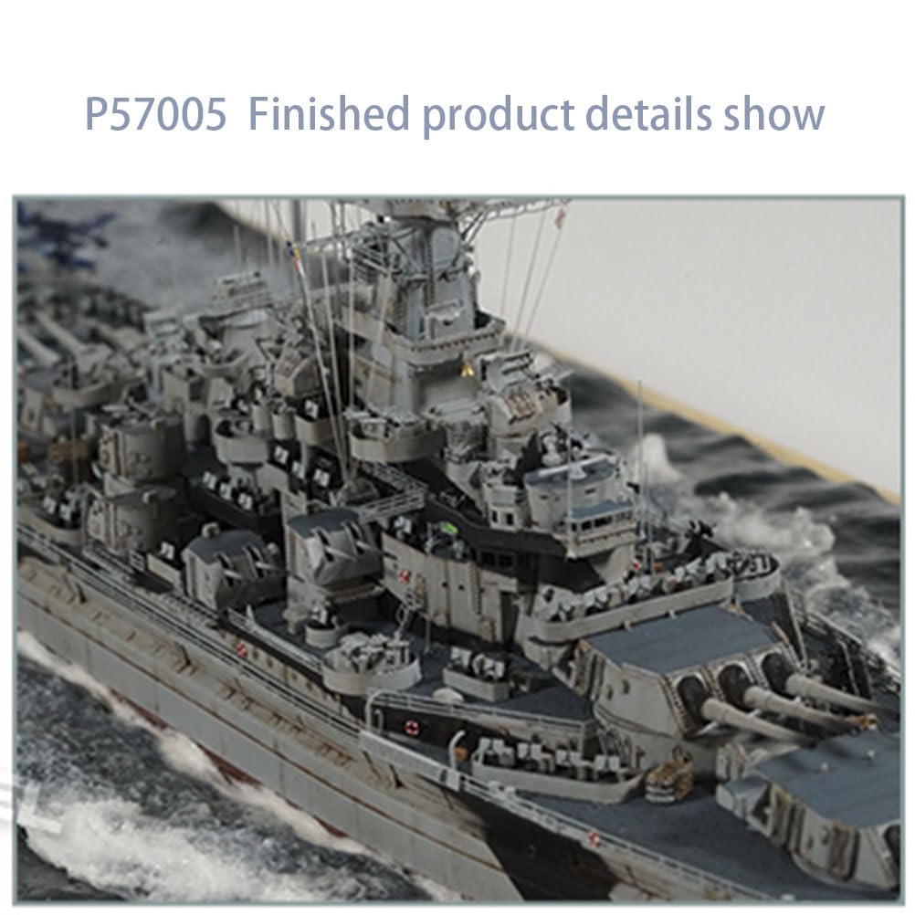 Amazon.com: 花田制造 VEE Hobby P57005 1/700 USS South Dakota BB-57