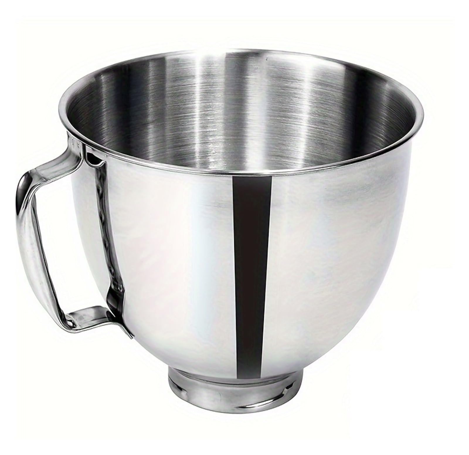 Compatible avec KitchenAid, Bol Inox pour Mixer 4.5 5.0 QT Durable | Bol mélangeur en acier inoxydable, mixer 4.5 5.0 QT, facile à nettoyer, parfaitement compatible, accessoire KitchenAid