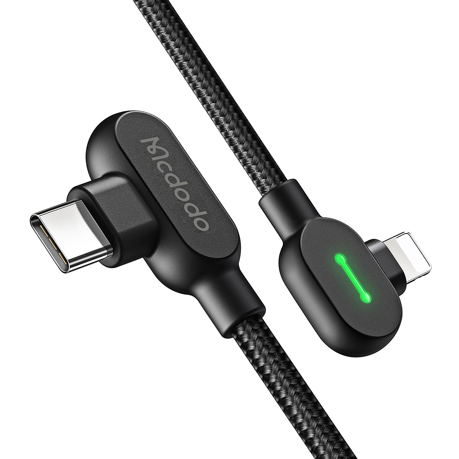 Mcdodo USB C to ライトニングケーブル 1.2m L型 3A PD対応