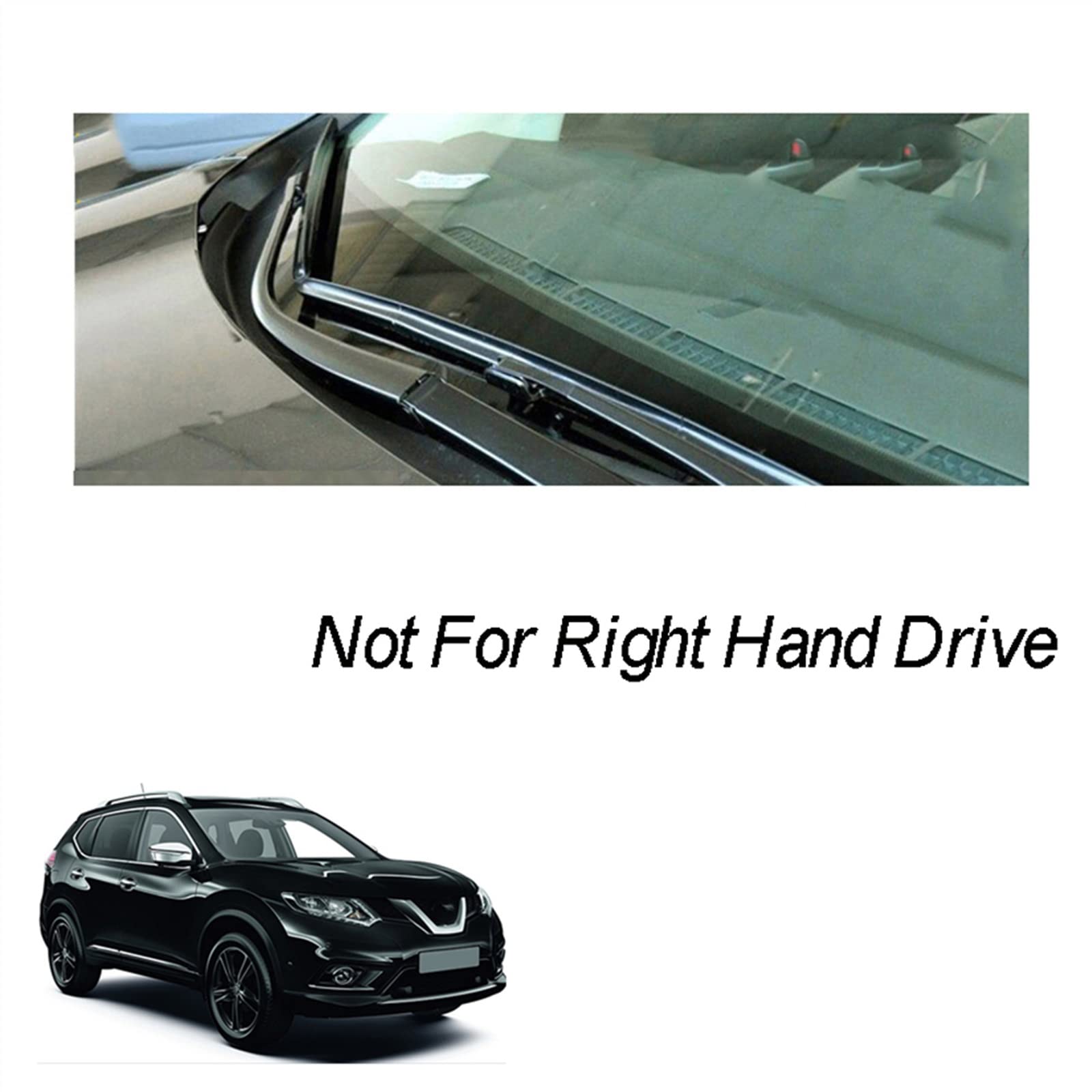 Auto Parabrezza Parabrezza Spazzole Tergicristallo Auto Anteriore Lunotto Posteriore Set per Nissan per X-Trail T32 2013 2014 2015 2016 2017 2018 2019