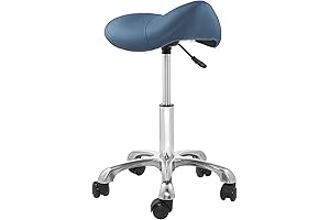 Saloniture Professional Ergonomic Saddle Stool: Comfort Meets Professionalism