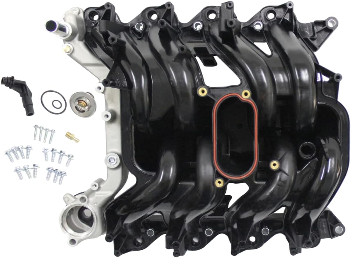 615-188 Upper Intake Manifold w/Gaskets Compatible with Ford E250 E350 E450 2000-2016 Expedition Excursion 2000 2001 2002 2003 2004 2005 (V8 5.4L Only)