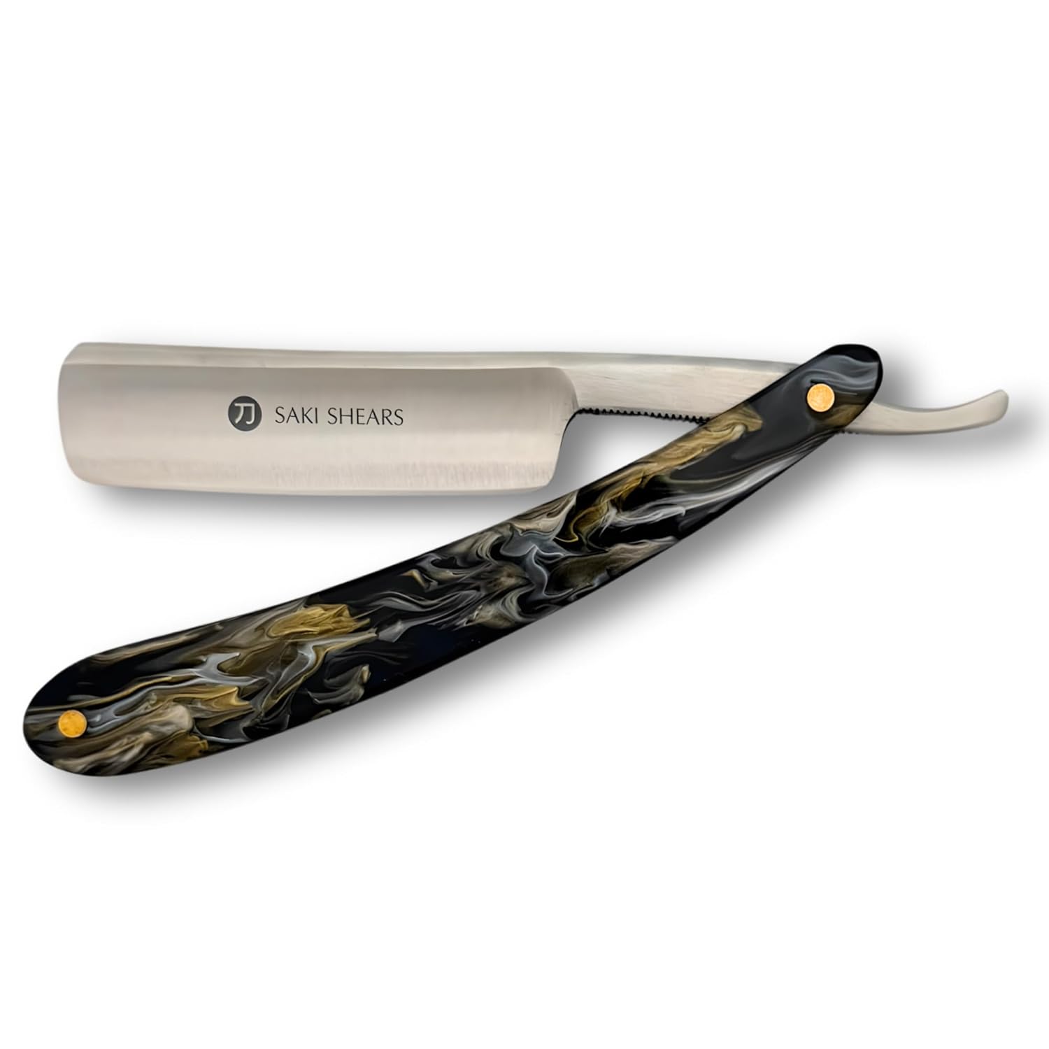 Shaving Straight Edge Razor from Saki Shears (White)