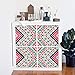 Alwayspon Lot de 4 Autocollants pour meubles IKEA KE Expedit Kallax pour étagère, bibliothèque, commode, autocollants pour décoration de mobilier, autocollants à décoller et recoller soi-même,33x33cm