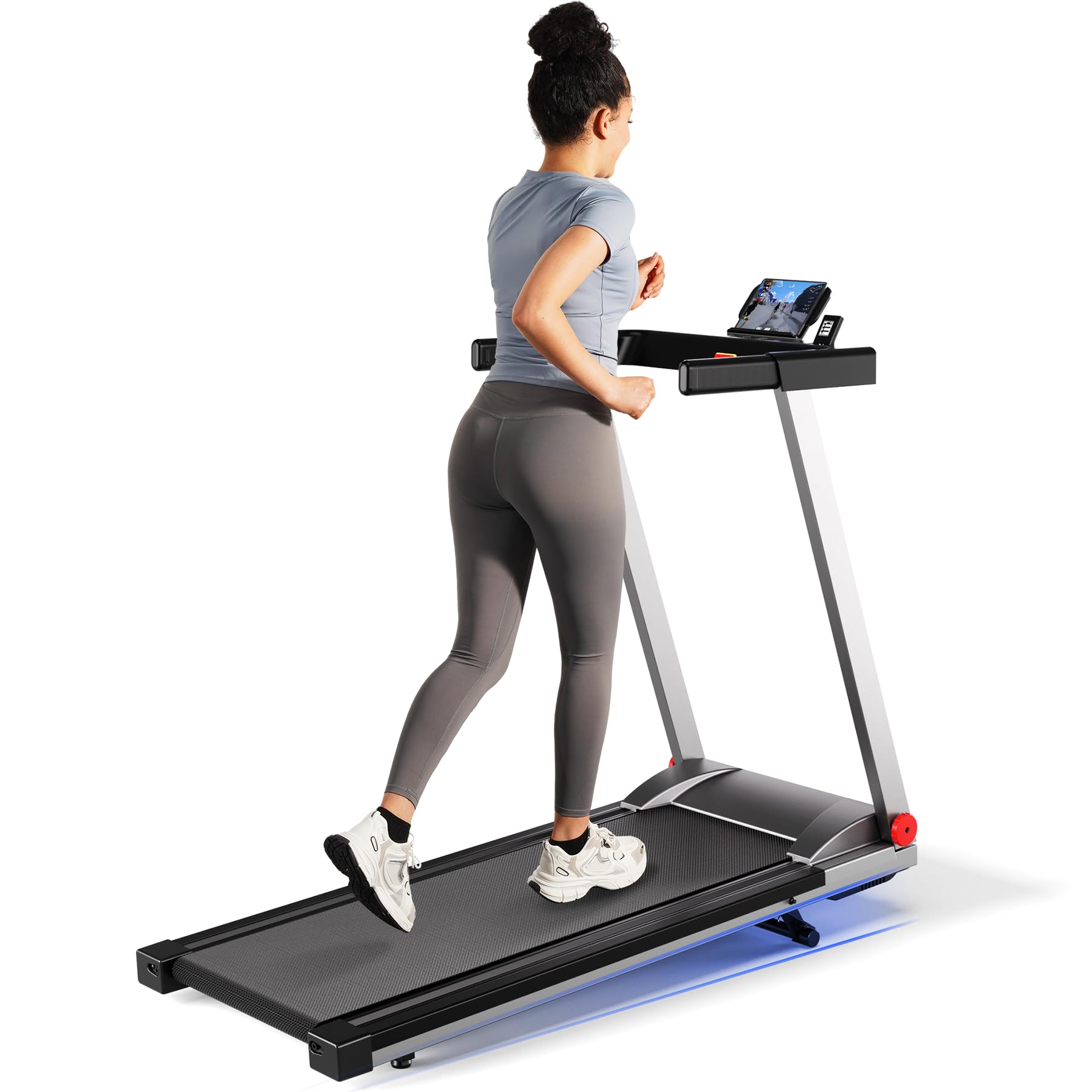 Lacuffy 5% Incline Walking Pad Treadmill