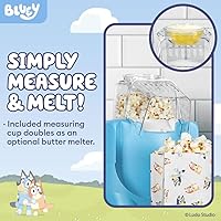 Vista 3 de Uncanny Brands Máquina para hacer palomitas de maíz Bluey