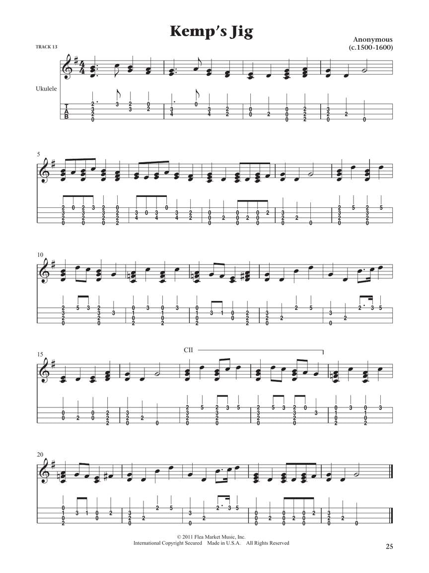 From Lute To Uke Early Music For Ukulele (Arr Mizen Tony) Uke Bk/Cd