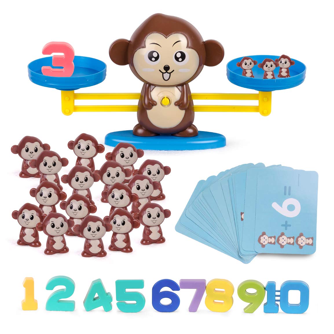 Buy Highttoy Monkey Balance Math Game for 3 4 5 6 Year Old Boy Girl