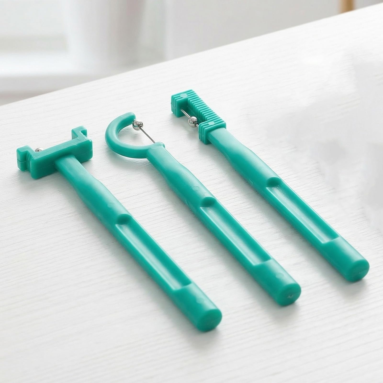 Ensemble de 6 appareils d'entraînement musculaire oral - Renforcement de la langue - Outils d'exercice de motricité fine - Outil de thérapie orale pour l'entraînement de la