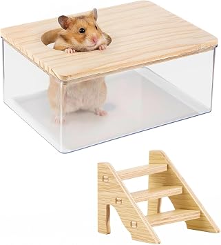 Hamster Sand Bath for Syrian Hamster Gerbil Sand Bath Hamster Toilet