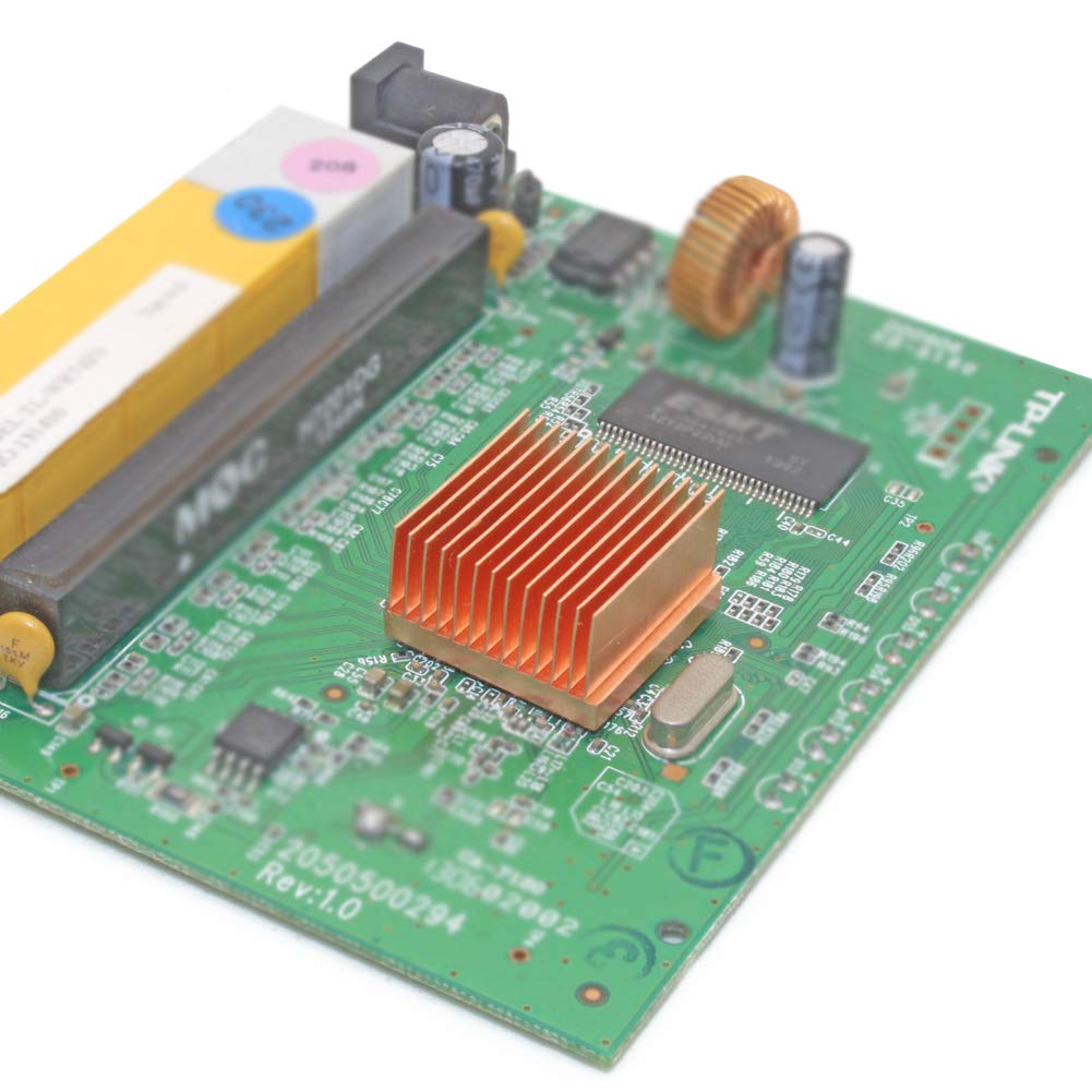 Amazon | 純銅ヒートシンク 20x20x11mm / 0.79x0.79x0.43インチ