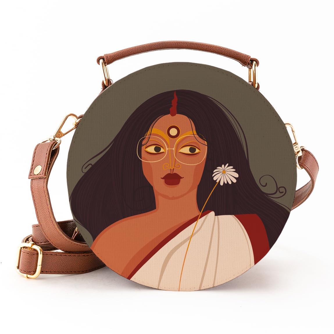 Kalankit Box Sling Bag for Women Girls| Side Sling Purse with Handle and Detachable Strap | Quirky Travel Crossbody Sling | Birthday Gifts Ideas for Teenager Girl | (B0CYCN76DC) Amazon Price History, Amazon Price Tracker