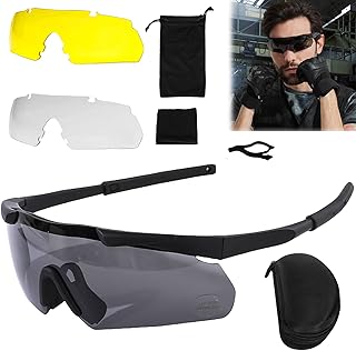 Óculos de Proteção com Lentes Intercambiáveis