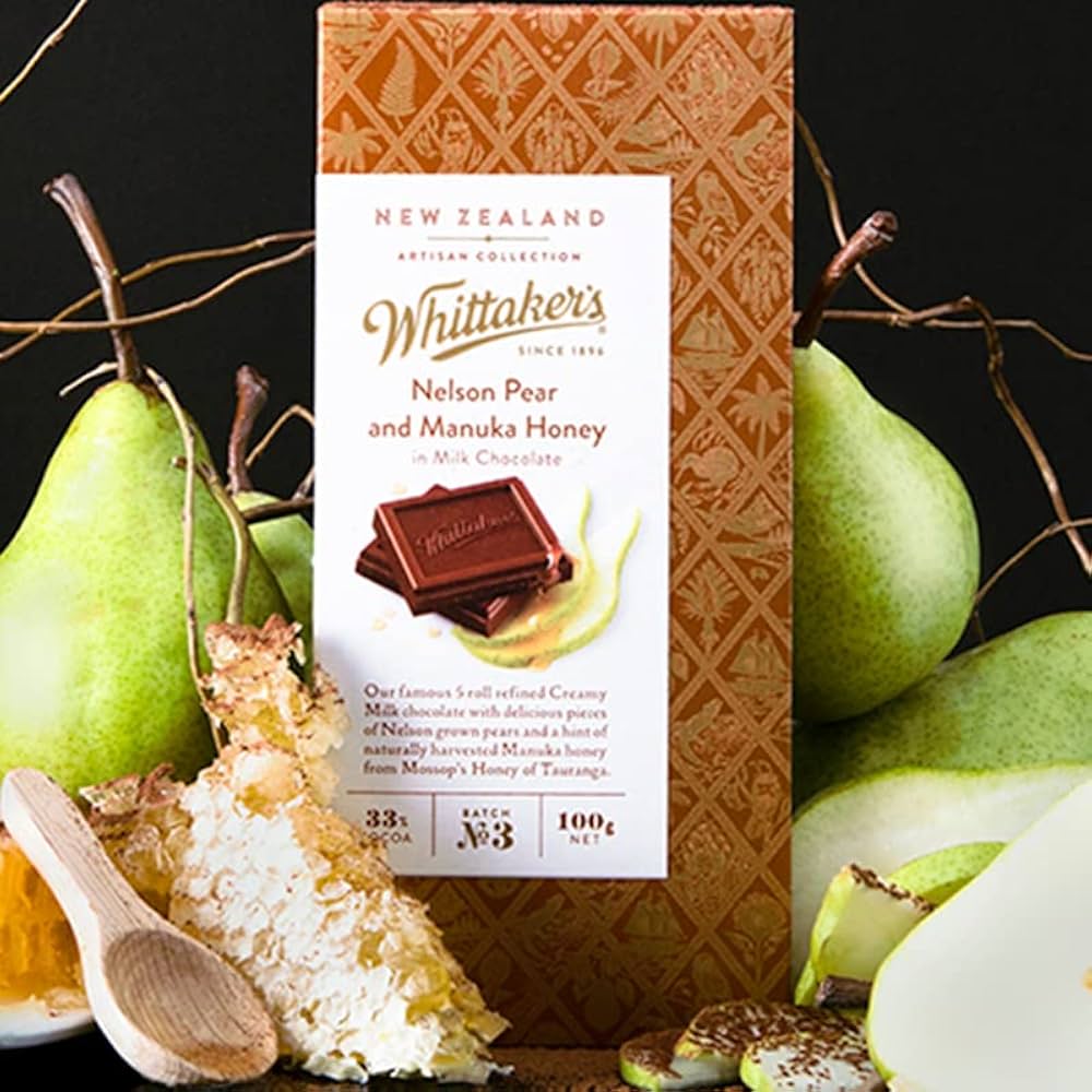 Amazon | 【Whittaker's】Nelson Pear and Manuka Honey in Milk