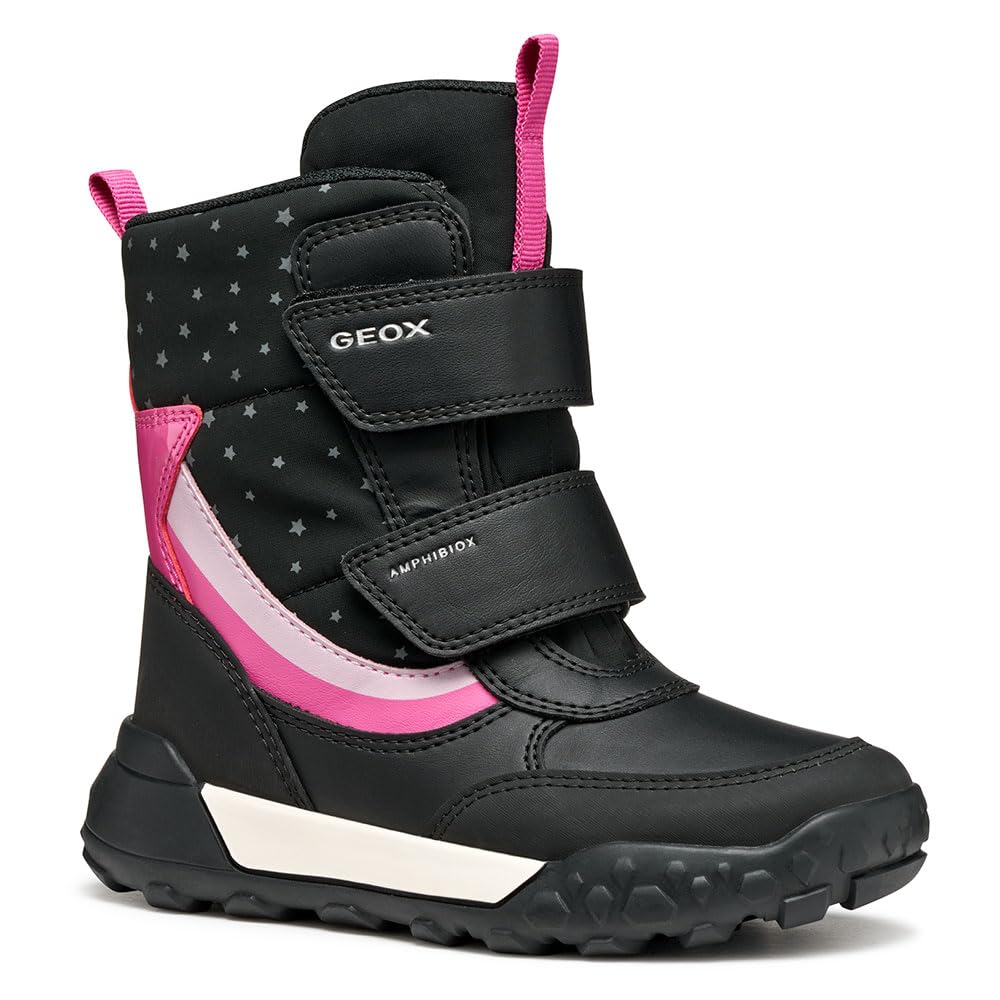 Geox J Trekkyup Girl B Ab, Stivale alla Caviglia Bambine e Ragazze